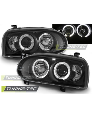 Fari Anteriori Angel Eyes per Volkswagen Golf 3 09/1991-08/1997 (Cod. TT-LPVW04)