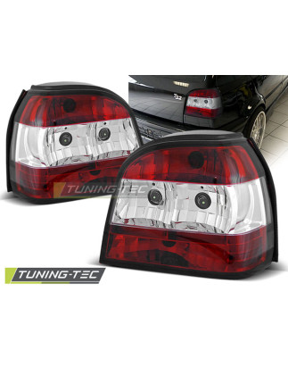 Fanali Posteriori Rosso/bianco per Volkswagen Golf 3 09/1991-08/1997 (Cod. TT-LTVW75)