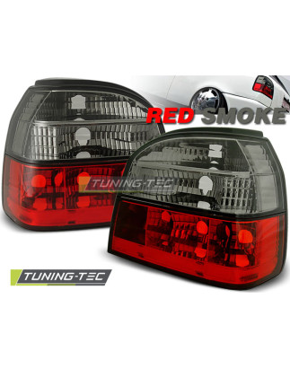 Fanali Posteriori Rosso Fumé per Volkswagen Golf 3 09/1991-08/1997 (Cod. TT-LTVW41)