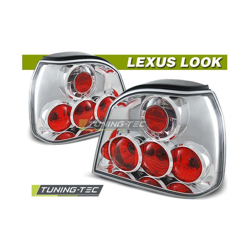 Fanali Posteriori Cromato per Volkswagen Golf 3 09/1991-08/1997 (Cod. TT-LTVW20) Fanali Posteriori Cromato per Volkswagen Golf 3 09/1991-08/1997 (Cod. TT-LTVW20)