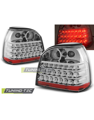 Fanali Posteriori LED Cromato per Volkswagen Golf 3 09/1991-08/1997 (Cod. TT-LDVW01)