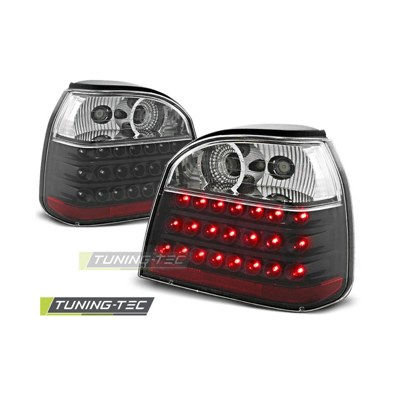 Fanali Posteriori LED Nero per Volkswagen Golf 3 09/1991-08/1997 (Cod. TT-LDVW11) Fanali Posteriori LED Nero per Volkswagen Golf 3 09/1991-08/1997 (Cod. TT-LDVW11)