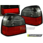 Fanali Posteriori LED Rosso Fumé per Volkswagen Golf 3 09/1991-08/1997 (Cod. TT-LDVW36)