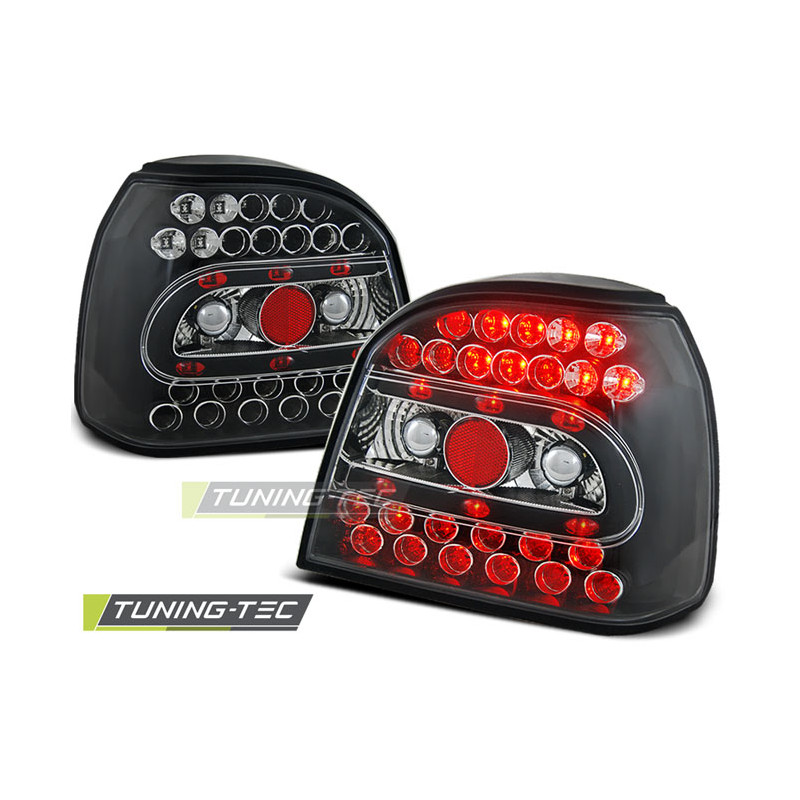 Fanali Posteriori LED Nero per Volkswagen Golf 3 09/1991-08/1997 (Cod. TT-LDVW14) Fanali Posteriori LED Nero per Volkswagen Golf 3 09/1991-08/1997 (Cod. TT-LDVW14)
