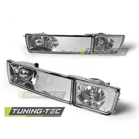 Indicatori Anteriori Cromato per Volkswagen Golf 3/VENTO (Cod. TT-KPVW02)