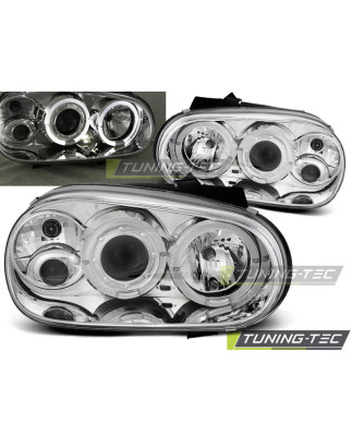 Fari Anteriori Angel Eyes per Volkswagen Golf 4 09/1997-09/2003 (Cod. TT-LPVW06)