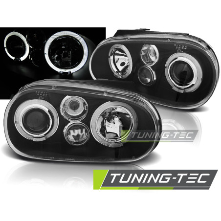 Fari Anteriori Angel Eyes per Volkswagen Golf 4 09/1997-09/2003 (Cod. TT-LPVW60)
