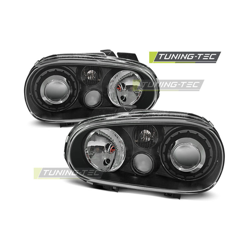 Fari Anteriori Nero per Volkswagen Golf Iv 1997-2003 (Cod. TT-LPVW62)