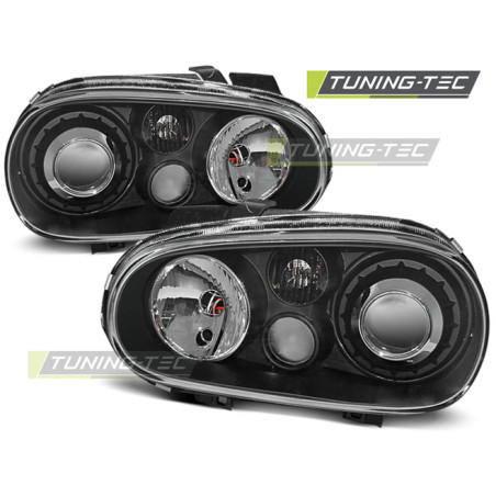 Fari Anteriori Nero per Volkswagen Golf Iv 1997-2003 (Cod. TT-LPVW62)