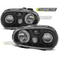 Fari Anteriori Nero per Volkswagen Golf Iv 1997-2003 (Cod. TT-LPVW62)