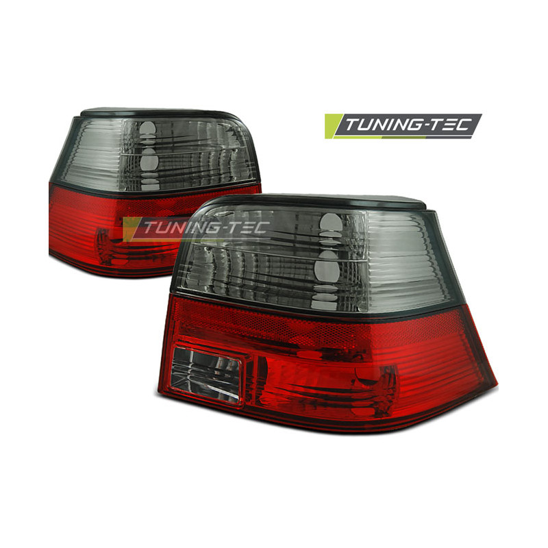 Fanali Posteriori Rosso Fumé per Volkswagen Golf 4 09/1997-09/2003 (Cod. TT-LTVW85)