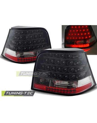 Fanali Posteriori LED Nero per Volkswagen Golf 4 09/1997-09/2003 (Cod. TT-LDVW06)