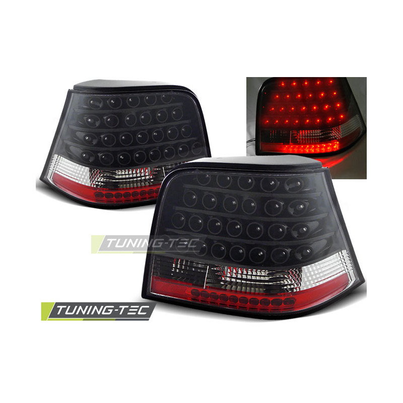 Fanali Posteriori LED Nero per Volkswagen Golf 4 09/1997-09/2003 (Cod. TT-LDVW06) Fanali Posteriori LED Nero per Volkswagen Golf 4 09/1997-09/2003 (Cod. TT-LDVW06)