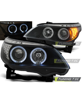 Fari Anteriori Angel Eyes per BMW E60/E61 2003-2007 (Cod. TT-LPBM94)