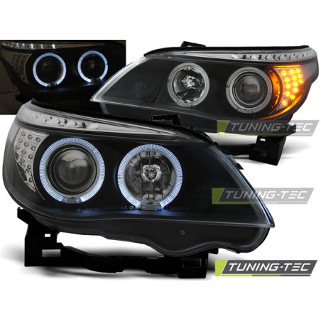 Fari Anteriori Angel Eyes per BMW E60/E61 2003-2007 (Cod. TT-LPBM94)