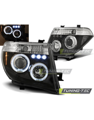 Fari Anteriori Angel Eyes per Nissan Navara D40/PATHFINDER 2005-2010 (Cod. TT-LPNI06)