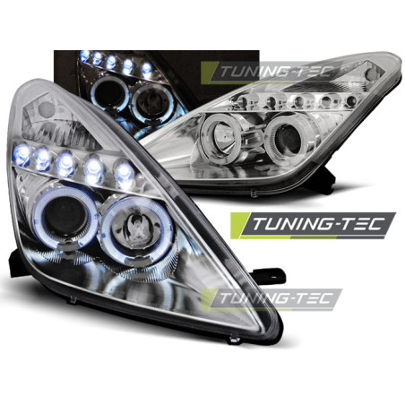 Fari Anteriori Angel Eyes per Toyota Celica T230 1999-2005 (Cod. TT-LPTO13)
