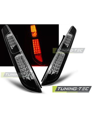 Fanali Posteriori LED LED Nero per Ford Focus Mk2 Hb 09/2004-2008 (Cod. TT-LDFO26)