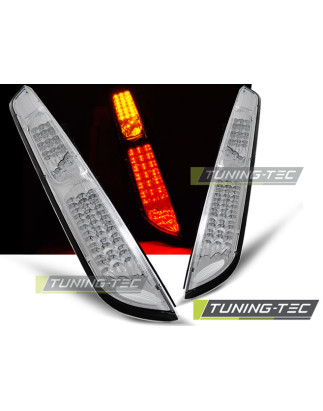 Fanali Posteriori LED LED Cromato per Ford Focus Mk2 Hb 2008-2010 (Cod. TT-LDFO30)