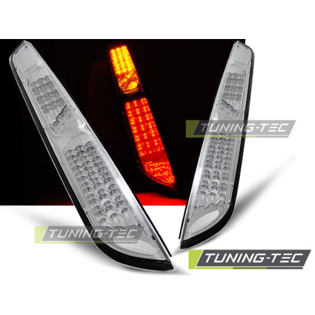 Fanali Posteriori LED LED Cromato per Ford Focus Mk2 Hb 2008-2010 (Cod. TT-LDFO30)