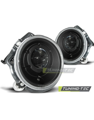 Fari Anteriori Nero per Mercedes-Benz W461 W463 G-klasa 1992-2006 (Cod. TT-LPME68)