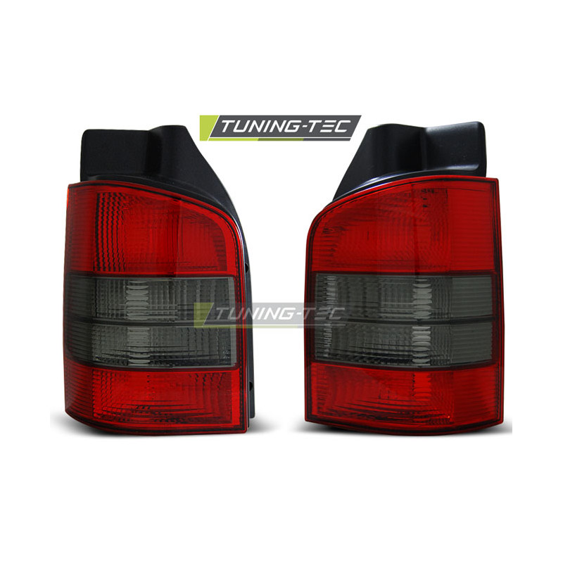 Fanali Posteriori Rosso Fumé per Volkswagen T5 04/2003-2009 (Cod. TT-LTVW91)