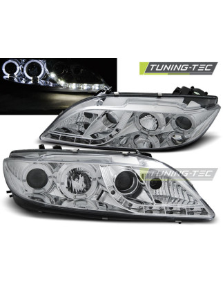 Fari Anteriori con Luci Diurne Luci Diurne Cromato per Mazda 6 08/2002-08/2007 (Cod. TT-LPMA03)