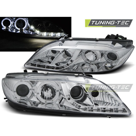 Fari Anteriori con Luci Diurne Luci Diurne Cromato per Mazda 6 08/2002-08/2007 (Cod. TT-LPMA03)