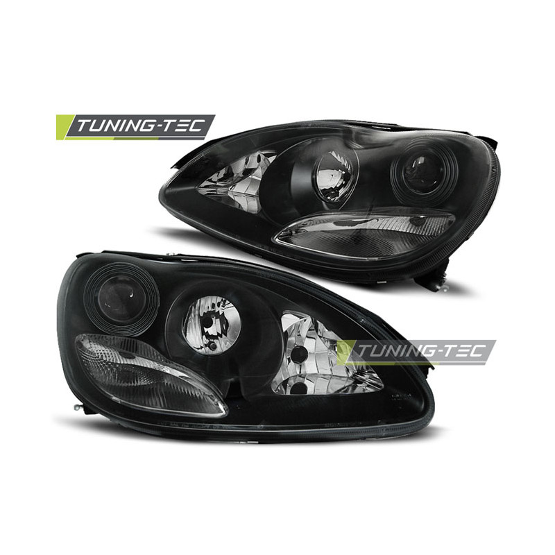 Fari Anteriori Nero per Mercedes-Benz W220 S-klasa 09/1998-05/2005 (Cod. TT-LPME66)