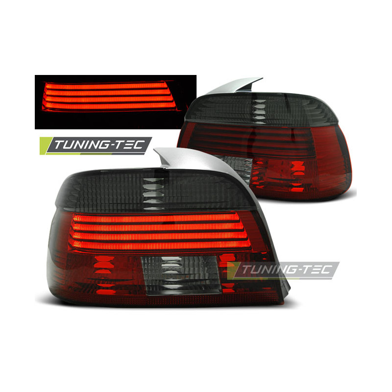 Fanali Posteriori LED Rosso Fumé per BMW E39 09/2000-06/2003 (Cod. TT-LDBM66)
