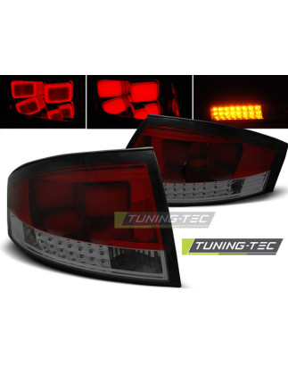 Fanali Posteriori LED Rosso Fumé per Audi Tt 8N 1999-2006 (Cod. TT-LDAU49)