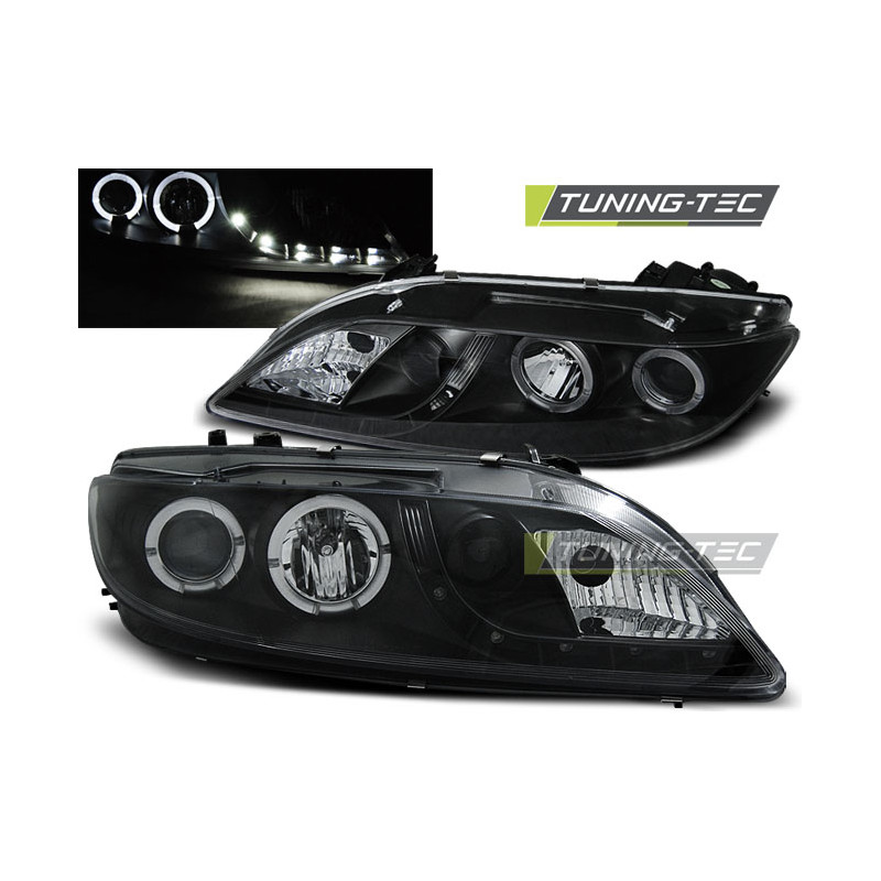 Fari Anteriori con Luci Diurne Luci Diurne Nero per Mazda 6 08/2002-08/2007 (Cod. TT-LPMA04)