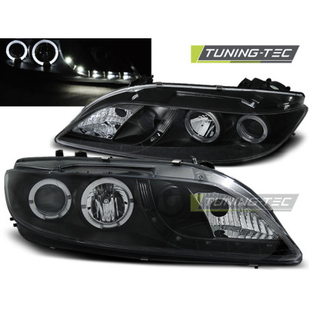 Fari Anteriori con Luci Diurne Luci Diurne Nero per Mazda 6 08/2002-08/2007 (Cod. TT-LPMA04)