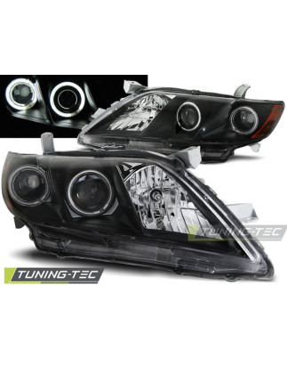 Fari Anteriori Angel Eyes per Toyota Camry 6 Xv40 2006-2009 (Cod. TT-LPTO10)