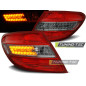 Fanali Posteriori LED Rosso Fumé per Mercedes-Benz Classe C W204 2007-2010 (Cod. TT-LDME36)