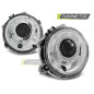 Fari Anteriori Cromato per Mercedes-Benz W461 W463 G-klasa 1992-2006 (Cod. TT-LPME67)