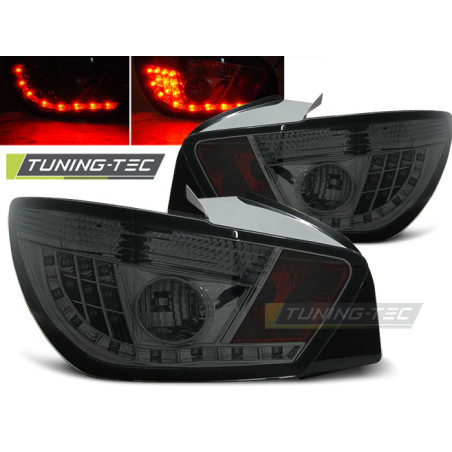 Fanali Posteriori LED per Seat Ibiza 6J 3D Dal 06/2008 (Cod. TT-LDSE16)