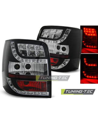 Fanali Posteriori LED Nero per Volkswagen Passat B5 Variant 1996-2000 (Cod. TT-LDVW76)