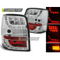 Fanali Posteriori LED Cromato per Volkswagen Passat B5 Variant 1996-2000 (Cod. TT-LDVW78)