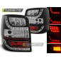 Fanali Posteriori LED Nero per Volkswagen Passat B5 Variant 1996-2000 (Cod. TT-LDVW79)