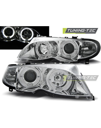 Fari Anteriori Angel Eyes per BMW E46 09/2001-03/2005 (Cod. TT-LPBM99)