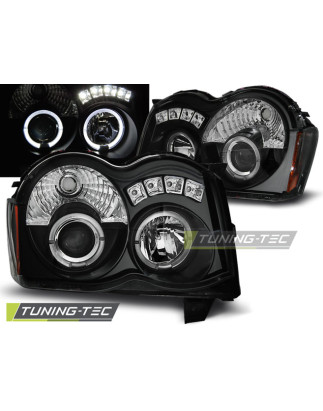 Fari Anteriori Angel Eyes per Chrysler Jeep Grand Cherokee 2008-2010 (Cod. TT-LPCH16)