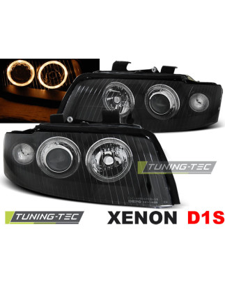 Fari Anteriori Angel Eyes per Audi A4 10/2000-10/2004 (Cod. TT-LPAU60)