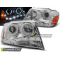 Fari Anteriori con Luci Diurne Luci Diurne Cromato per Chrysler Jeep Grand Cherokee 1999-05/2005 (Co