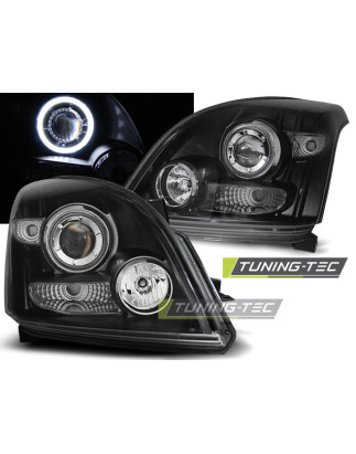 Fari Anteriori Angel Eyes per Toyota Land Cruiser 120 Ccfl 2003-2009 (Cod. TT-LPTO18)