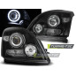 Fari Anteriori Angel Eyes per Toyota Land Cruiser 120 Ccfl 2003-2009 (Cod. TT-LPTO18)