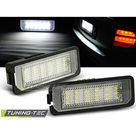 Luce Targa LED per Volkswagen Golf Iv Golf V Passat B6 Passat Eos Phateon New Beetle Lupo 99-06 Polo