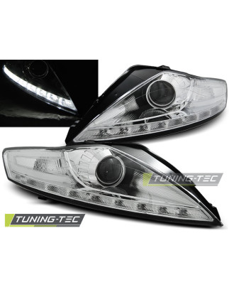 Fari Anteriori con Luci Diurne Luci Diurne Cromato per Ford Mondeo 07/2007-11/2010 (Cod. TT-LPFO52)