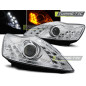 Fari Anteriori con Luci Diurne Luci Diurne Cromato per Ford Focus 02/2008-2010 (Cod. TT-LPFO49)