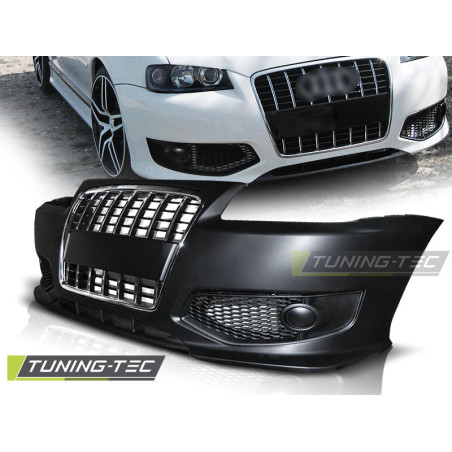 Paraurti Anteriore Cromato per Audi A3 1996-2003 (Cod. TT-ZPAU01)